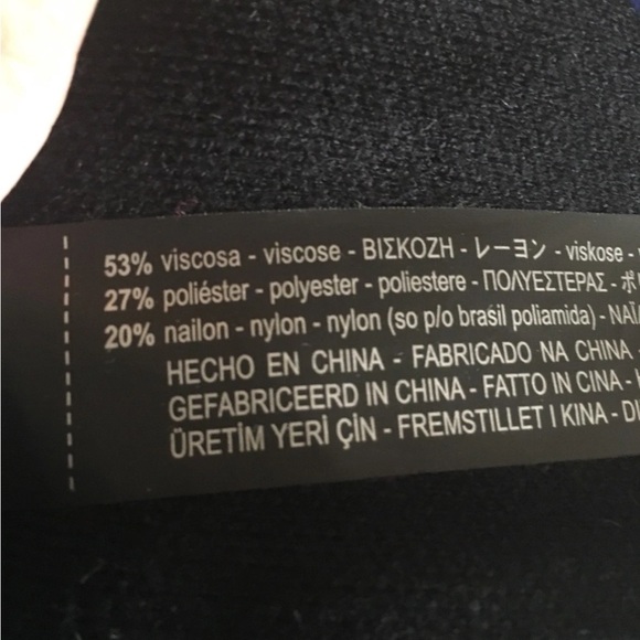 Black Sweater with Gold Button Accents. Size M. - Picture 7 of 11